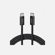 Anker Zolo USB-C to USB-C Cable 1.8m – 240W USB-IF Certified, Nylon Braided, Black
