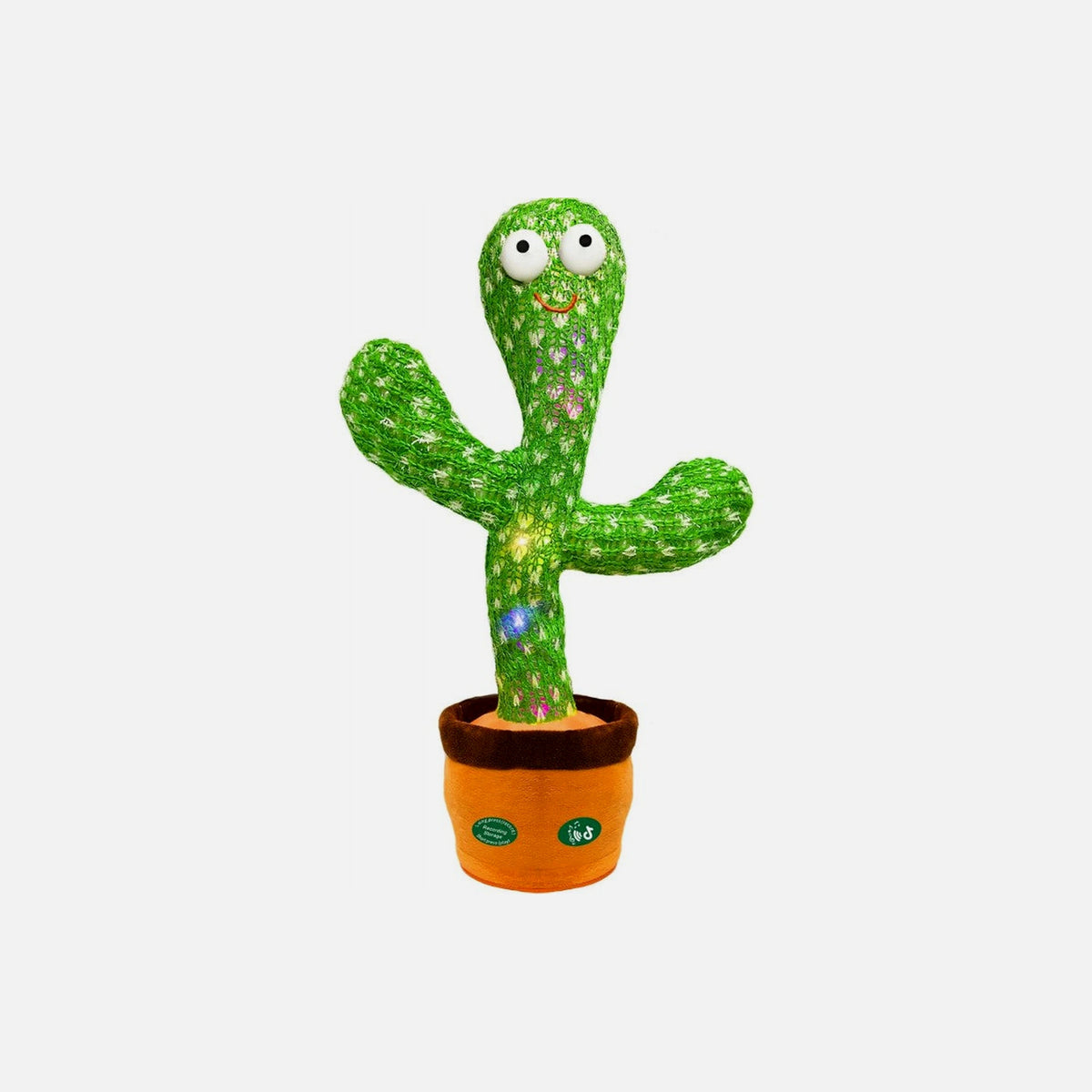AJ Dancing Talking Cactus Plush Toy – 120 Songs, Mimics Voice, USB Rechargeable