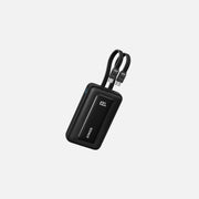 Anker Zolo Power Bank 10000mAh 35W – 2 Built-in USB-C Cables + USB-C + USB-A, Black