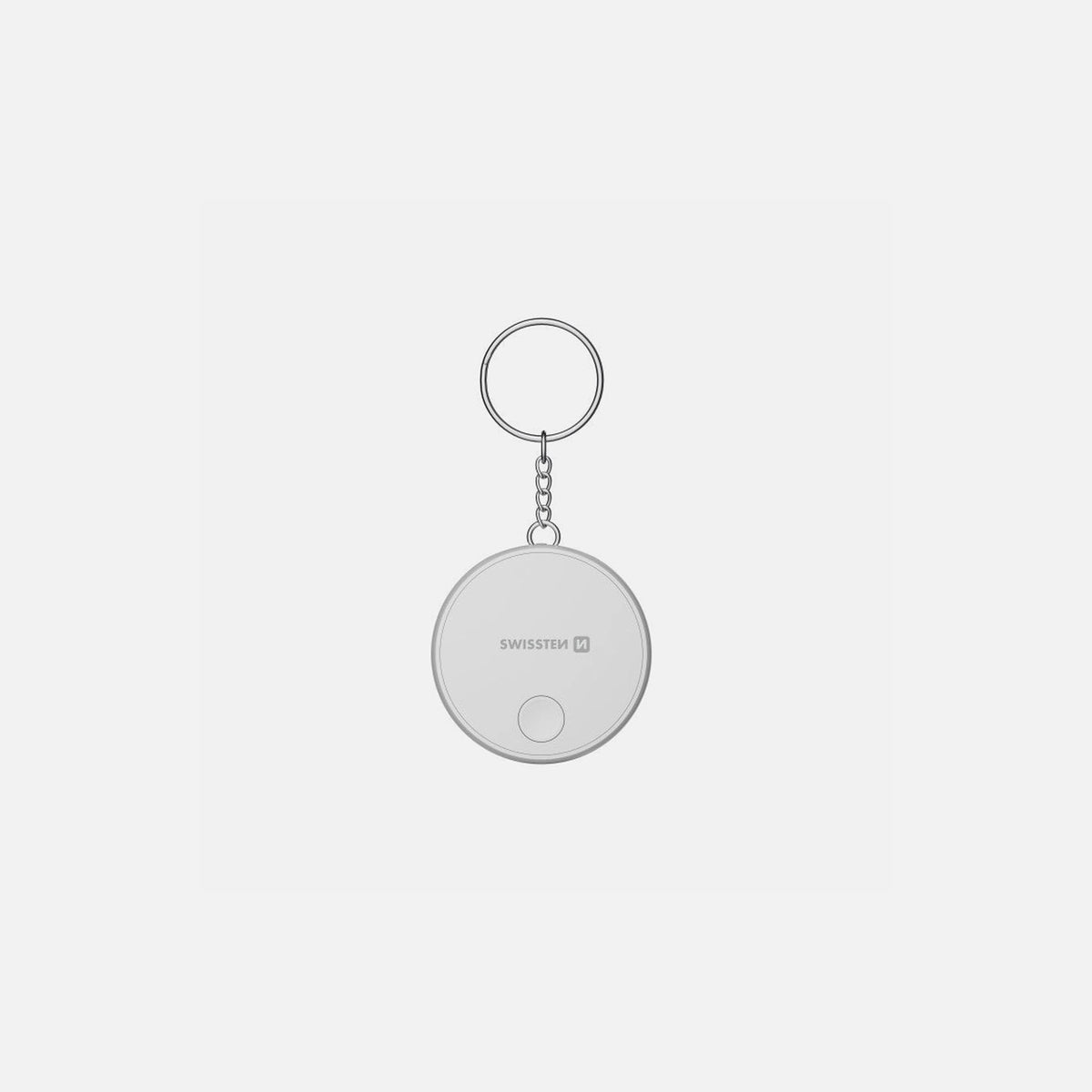 Swissten Ultra Slim Find Tag – Apple Find My Smart Locator, IP45, White