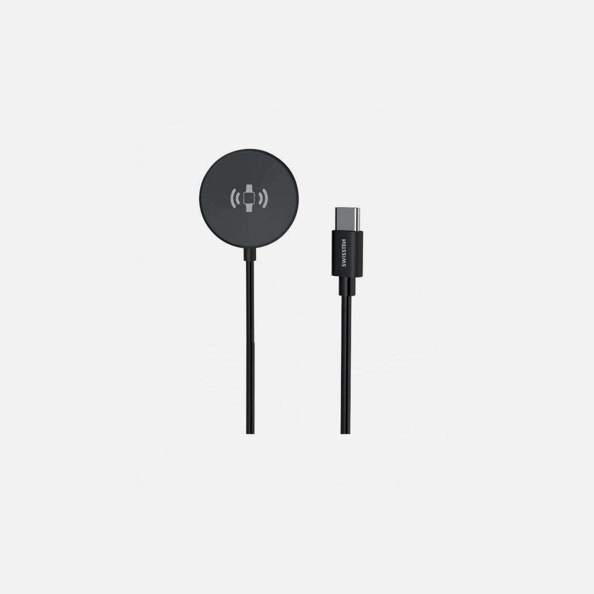 Swissten Wireless Magnetic Charging Cable for Samsung Galaxy Watch – USB-C, 1.2m