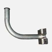 Angle Wall Base Ø33 Starlink Compatible – 25 cm Arm, Galvanized Steel