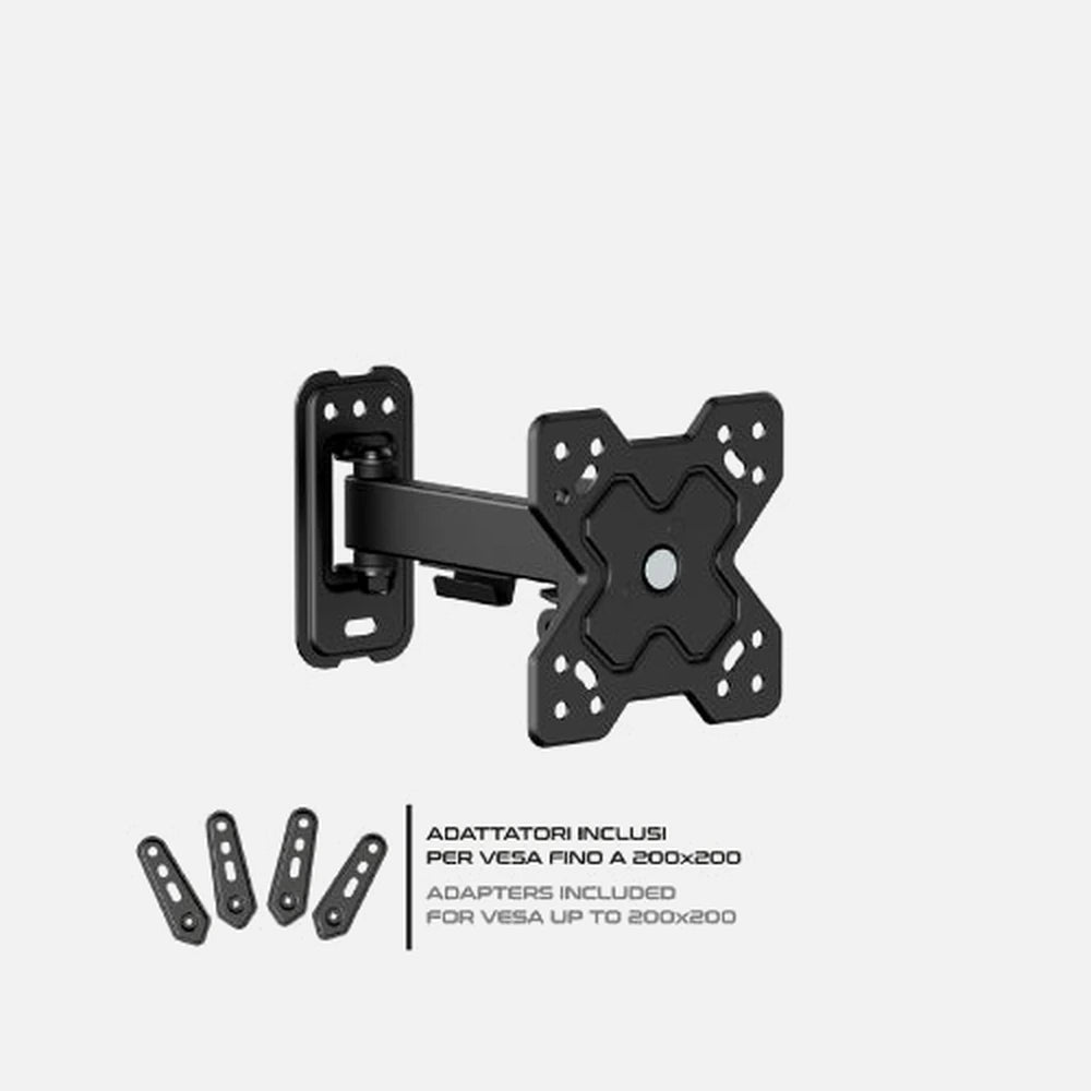 Unitronic UWM-1042/2 Articulating TV Wall Mount 10"–42" – 2-Joint Arm, ±60° Swivel, Tilt, 20 kg, VESA 200×200