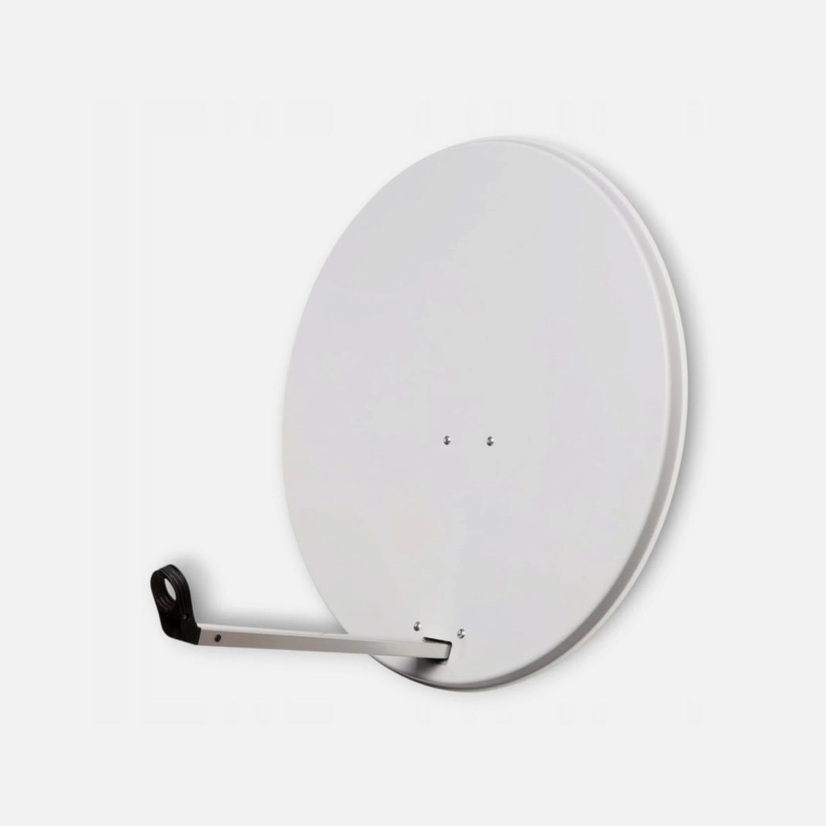 Opticum ANT0188 Satellite Dish 83 cm White – Steel Offset Dish, Ø20-50 mm Mast, 38 dB Gain