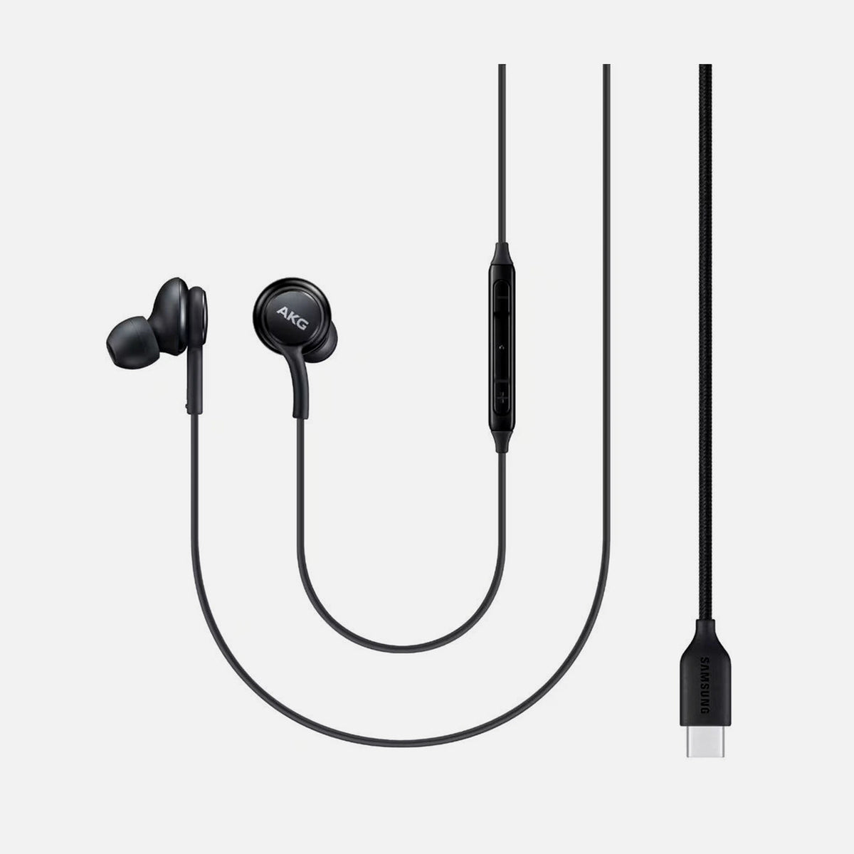 Samsung EO-IC100 USB-C In-Ear Earphones (AKG) – Wired, Mic & Remote, Black