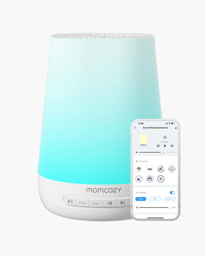 Momcozy Smart Baby Sound Machine – 34 Sounds, RGB Night Light & App Control – view 3