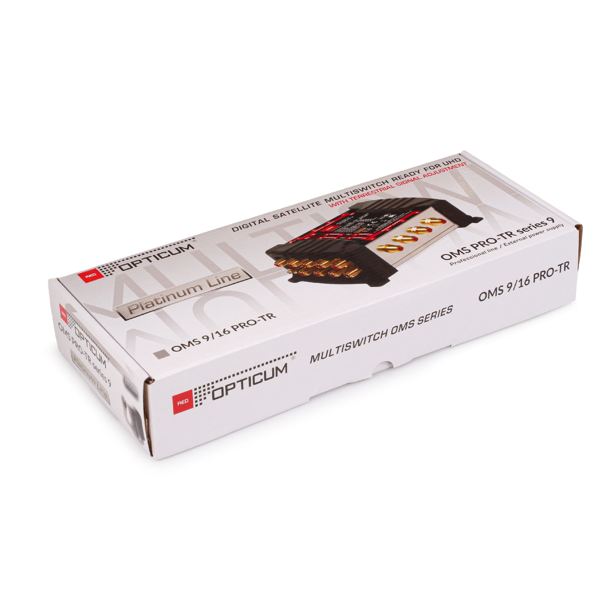 Opticum OMS 9/16 PRO-TR SMATV multiswitch 9 εισόδων 16 εξόδων — Satellite Distribution