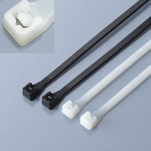 Techly ISWT-15035-BK Cable Ties 150x3.6mm Nylon 100pcs Black - view 2