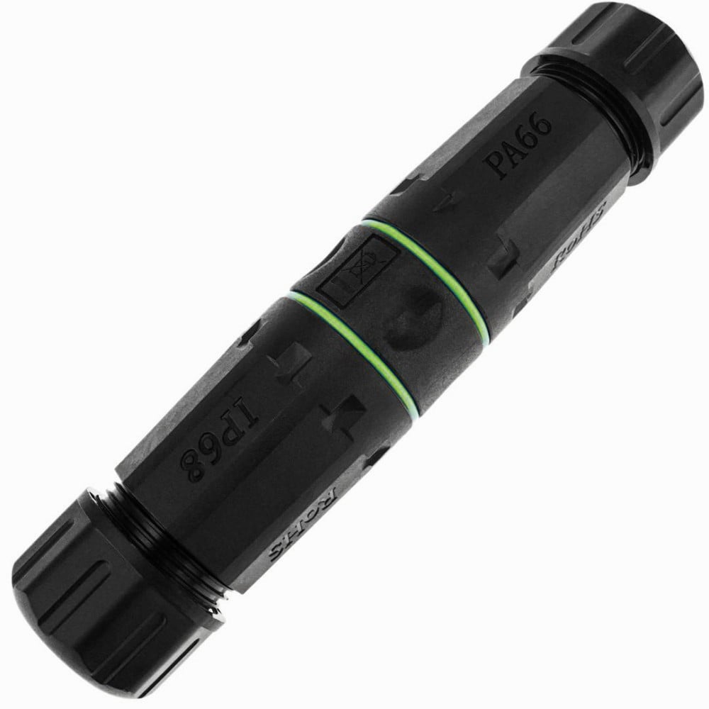 Techly IWP-MD C6-IP68T-SL Slim RJ45 Cat.6 Coupler F/F – IP68, PoE+, UV
