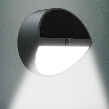 GBC Winky 23.8760.05 Solar LED Wall Light 5W – PIR 8m/120°, IP54 & 4000K Natural White – view 2