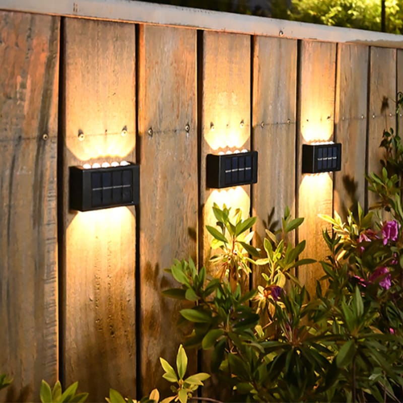 RP FARGO Solar Garden Wall Light 5W IP65 – Up&Down Beam, 3000K & Auto Dusk-to-Dawn – view 2