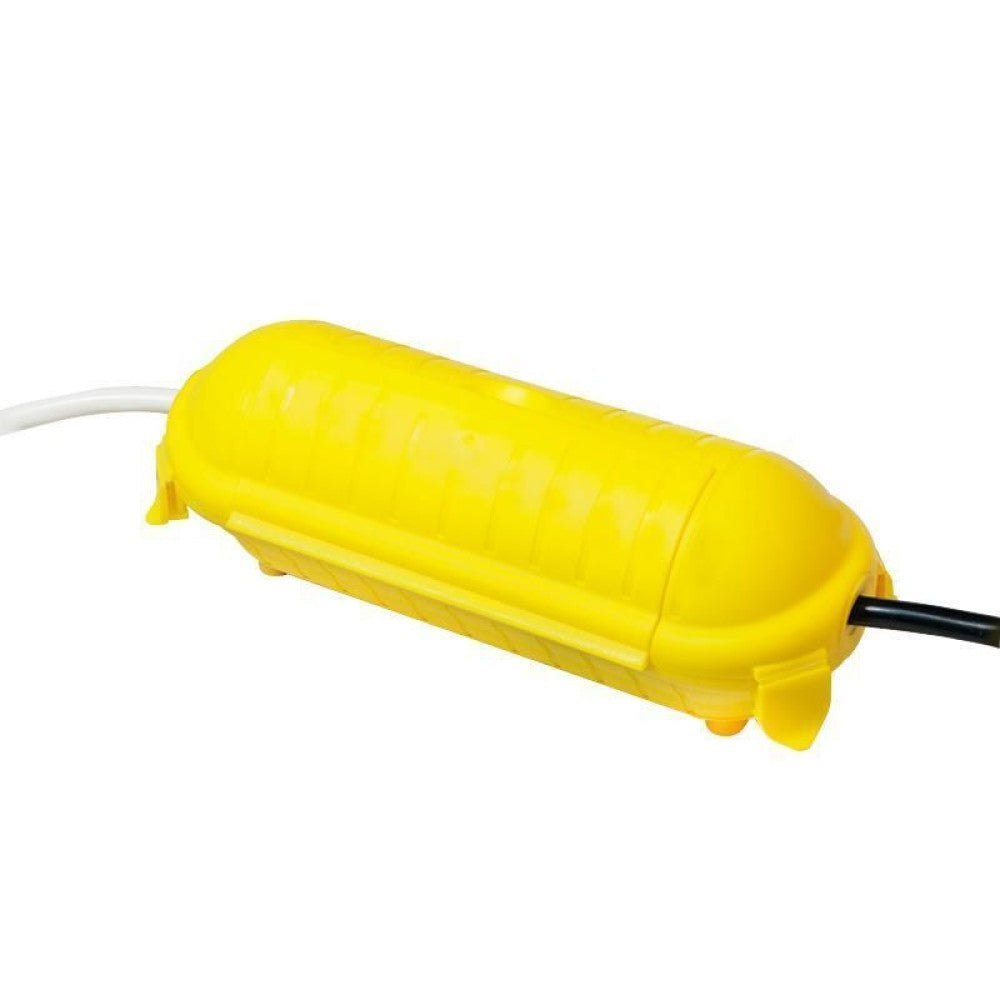 Waterproof Safety Box for Extension Cord IP44 Yellow – Wall-Mount & 21×9×7.5cm Capacity – view 2