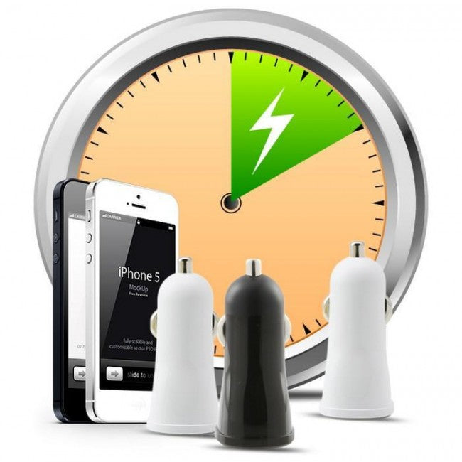Techly IUSB2-CAR2-2A2P USB Car Charger — View 5