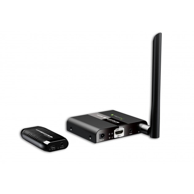 Techly IDATA HDMI-WL50D Compact Wireless HDMI Extender 50m - view 2
