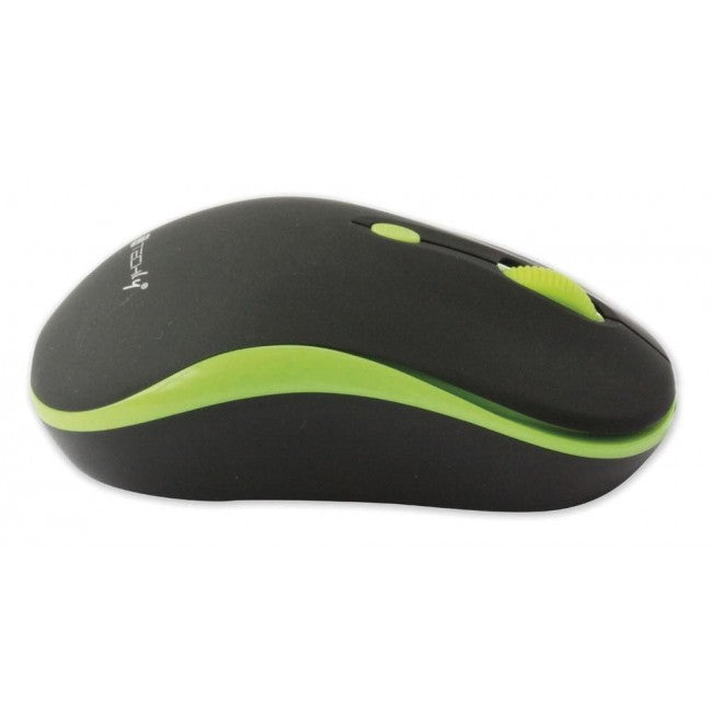Techly IM 1600-WT-BGW 2.4GHz Wireless Mouse Black/Green — image 3