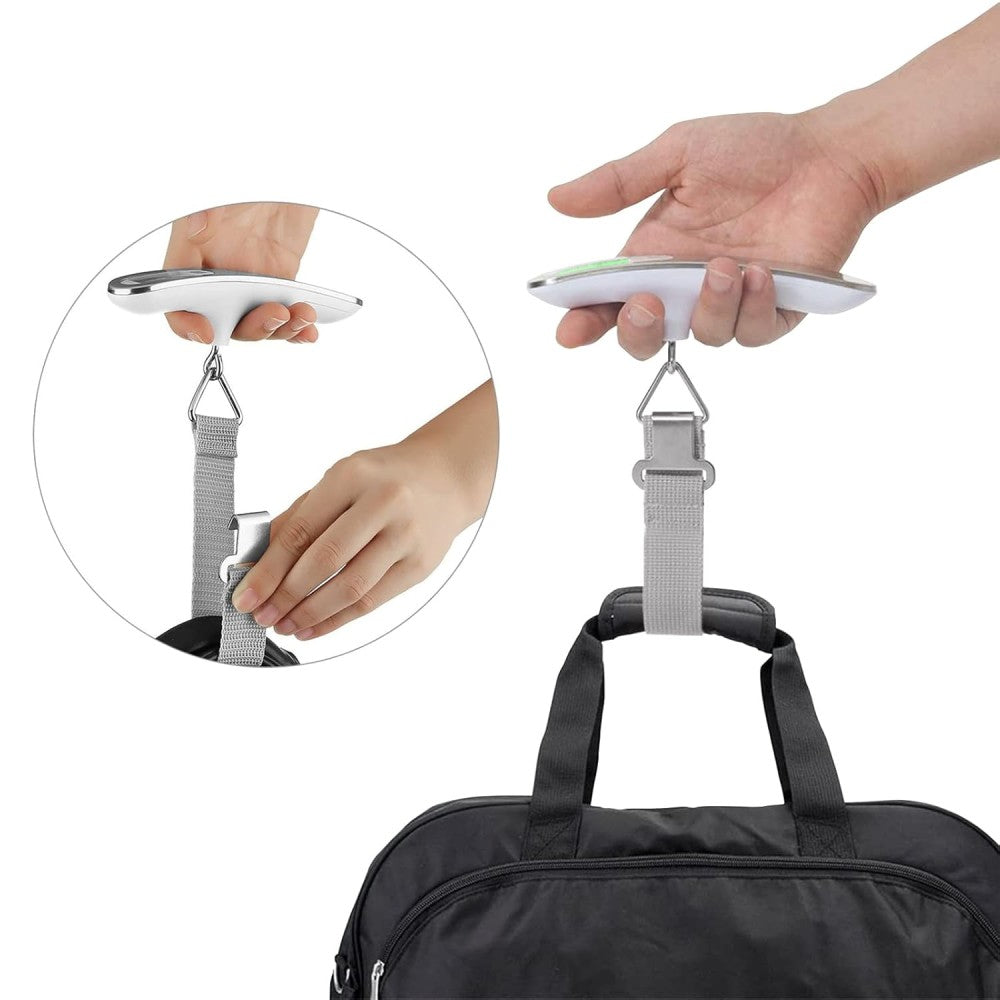 Techly I-HT WL04 Digital Luggage Scale 50kg with LCD Display - view 5