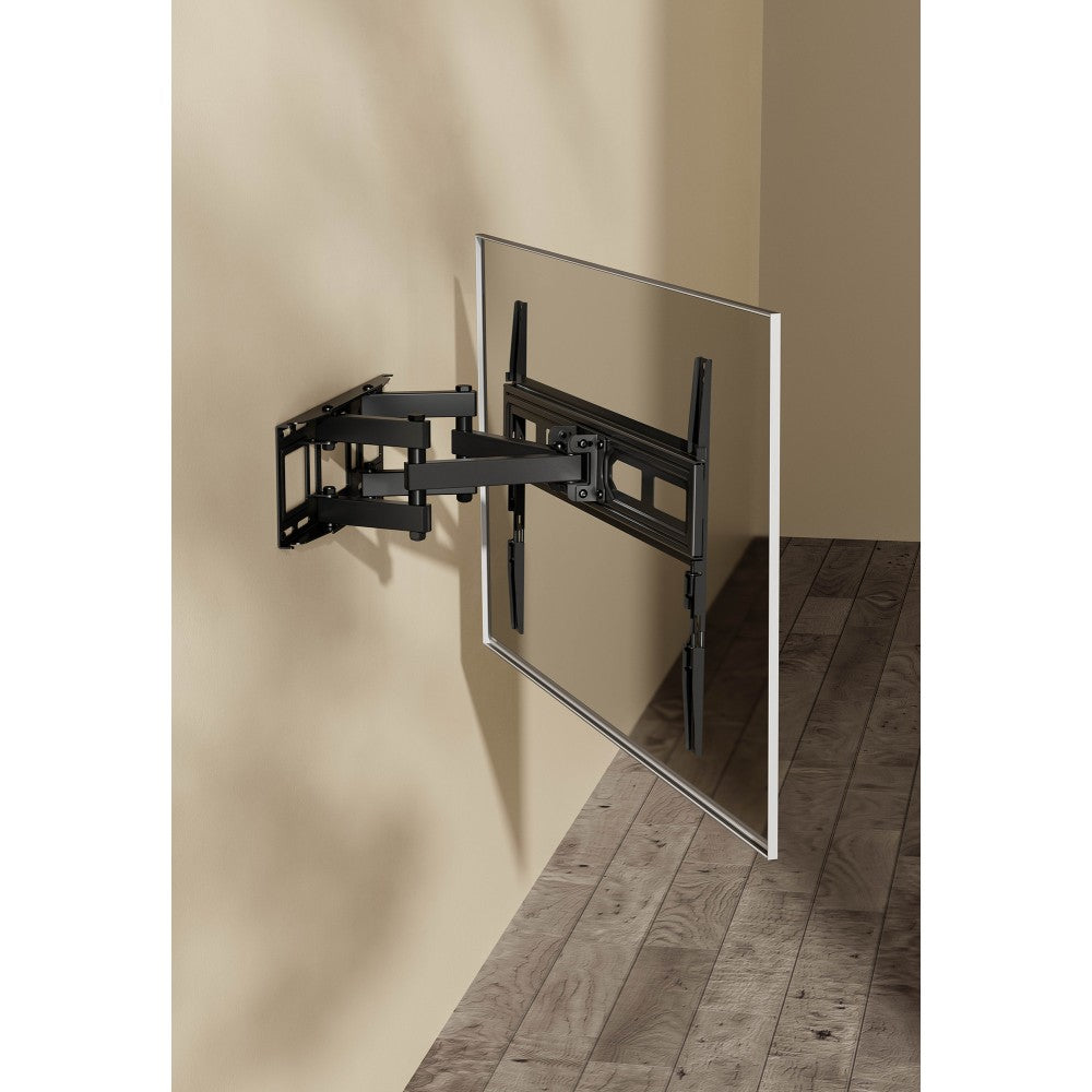Manhattan ICA-PLB 344LM2 Full-Motion TV Wall Mount 37''–80'' – 40kg, VESA 600×400 & ±60° Swivel