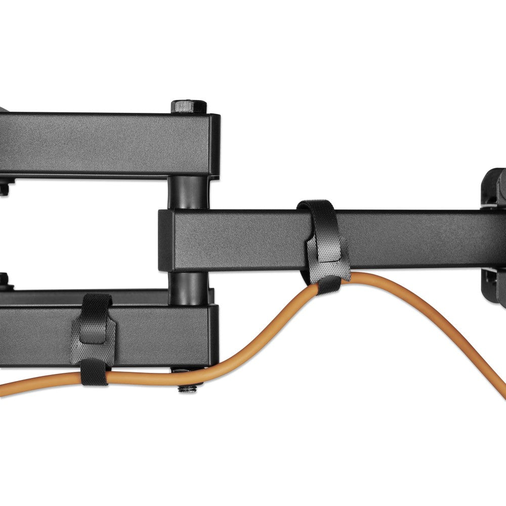 Manhattan ICA-PLB 344LM2 Full-Motion TV Wall Mount 37''–80'' – 40kg, VESA 600×400 & ±60° Swivel
