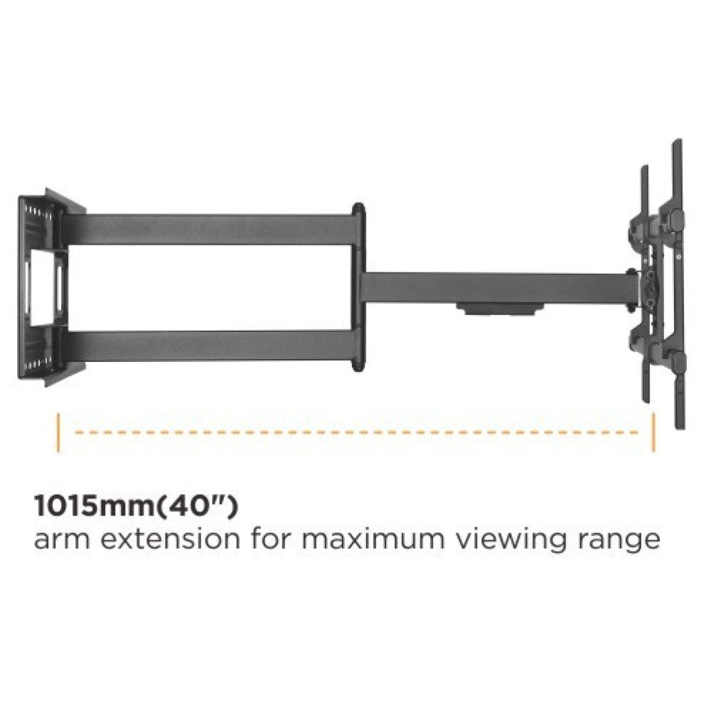 Techly ICA-PLB 490 TV Wall Mount 43''–80'' – 1015mm Arm, 50kg & VESA 800×400