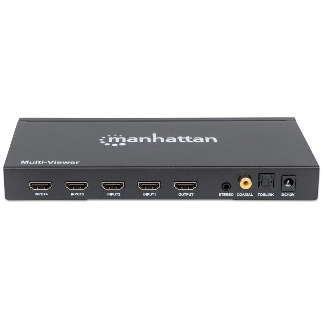 Manhattan IDATA HDMI-41MVMH 4-Port HDMI Multiviewer Switch – 1080p, IR Remote – view 3