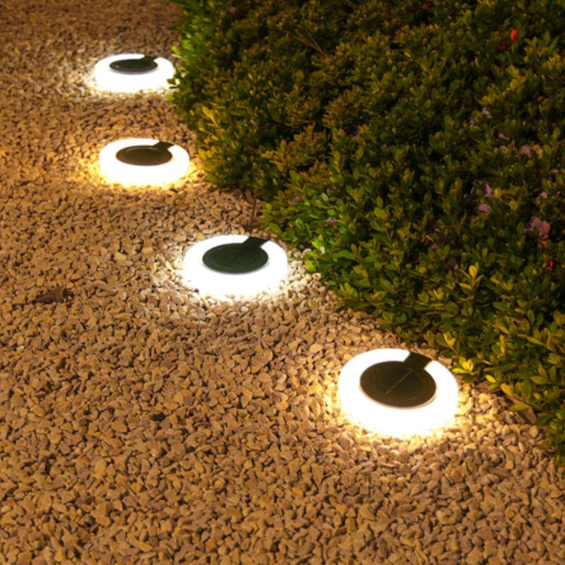 RP Fenty Solar LED Garden Wall Light – IP65, 3000K Warm White & Foldable Mount – view 4