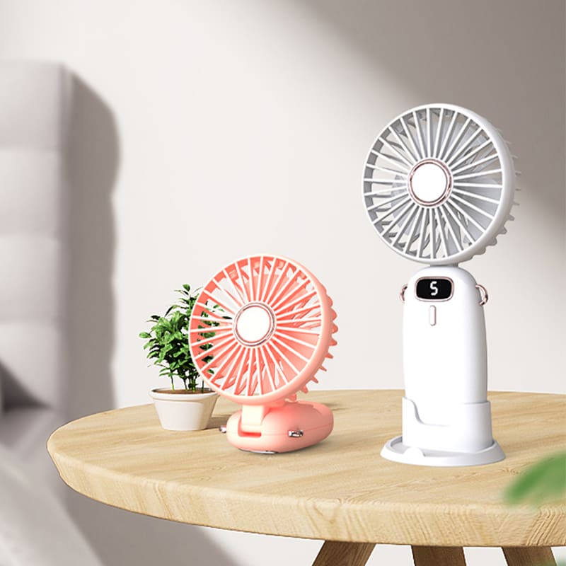 RP Cindy Rechargeable Personal Fan 5W White – 2200mAh, 5 Speeds & Hanging Strap – view 4