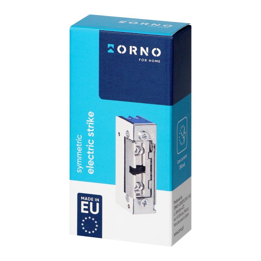 Orno OR-EZ-4045 Symmetric Electric Door Strike — REDLED