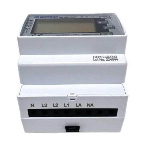 Eastron SDM630MCT MID V2 3-Phase Meter – 100A Class 0.5, RS485 Modbus & Split-Core CTs – view 2