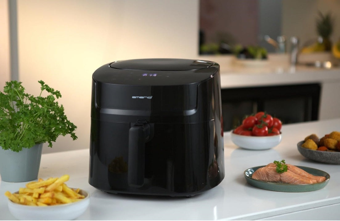 Emerio AF-129622.1 Air Fryer XXL – 7.2L, 1800W, 8 Presets & Touch Panel