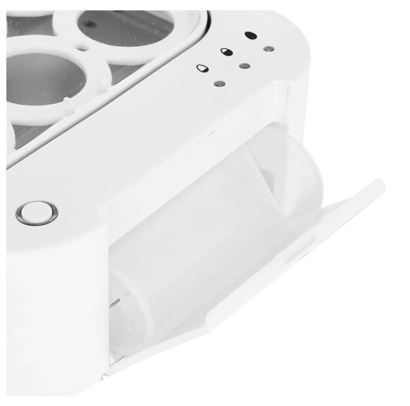 Emerio EB-115560 Egg Boiler – 6 Eggs, 400W, 3 Hardness Levels & Voice Alert