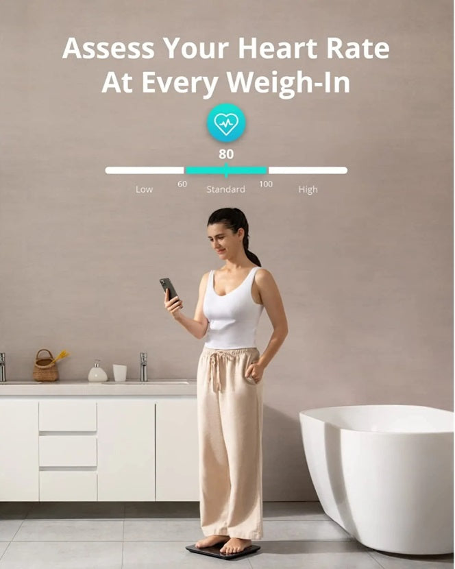 Anker Eufy P2 Pro Smart Scale – 16 Body Metrics, BIA, WiFi & Bluetooth