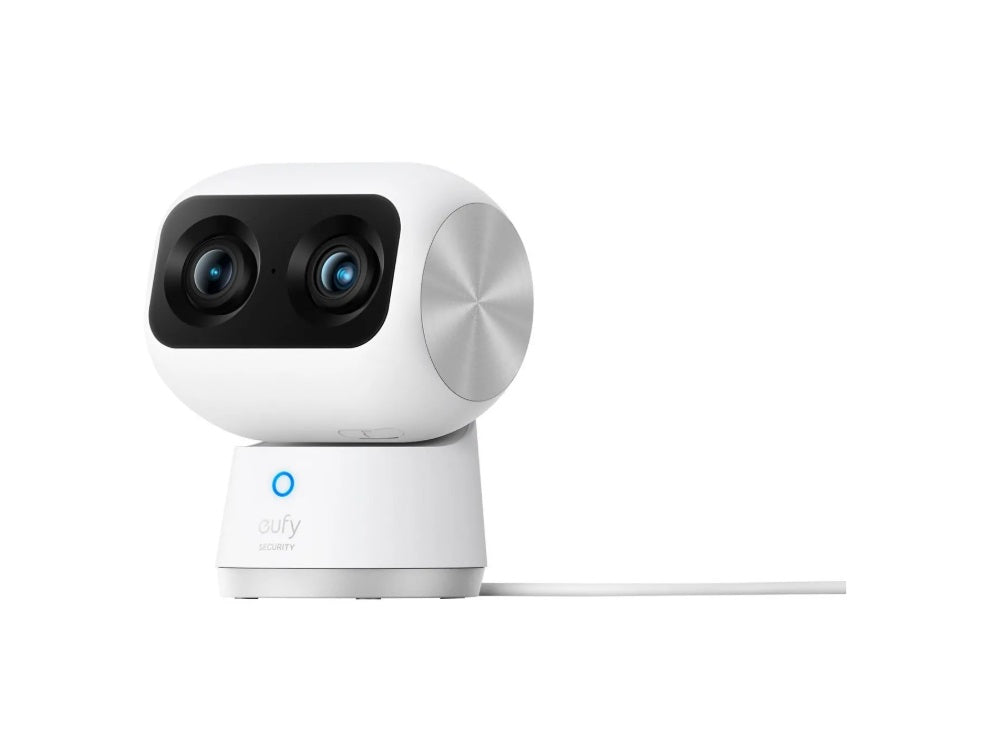 Anker eufyCam S350 4K IP Camera – 360° Dual Lens, 8× Zoom, AI Tracking