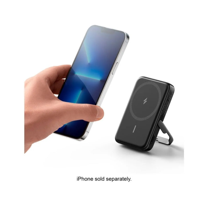 Anker MagGo 5K Magnetic Power Bank – 5000mAh, MagSafe, 7.5W Wireless
