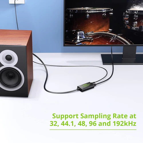 NÖRDIC SGM-257 DAC Digital to Analog Converter – Toslink SPDIF to RCA Stereo, 192 kHz – view 4