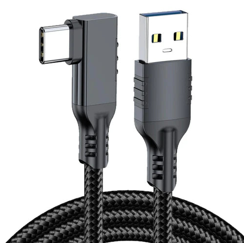 NÖRDIC USBC-VR5M VR Link Cable 5 m – USB-C to USB-A, USB 3.2 Gen1 5 Gbps & 3 A Charge – view 2