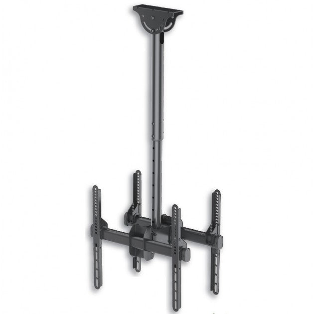 Techly ICA-CPLB 944D Double Telescopic Ceiling TV Mount 23-42" - view 2