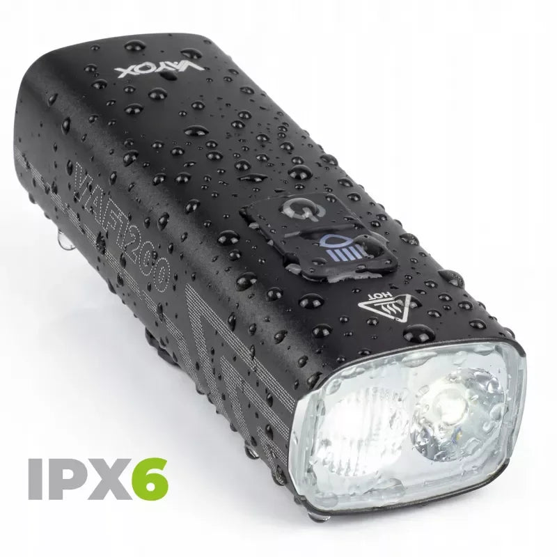 Front Bike Light 2500mAh 1200lm IPX6 VAF1200 VAYOX - view 7