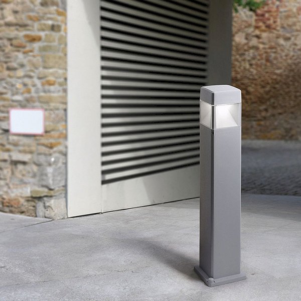 Fumagalli Elisa 800 LED Bollard Light – 10W GX53 CCT 3000/4000/6500K, 1410 lm & IP55 Grey – view 3