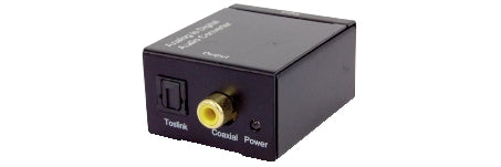GBC 14.1536.15 Analog-to-Digital Audio Converter – Stereo RCA In, Toslink & Coaxial Out – view 2