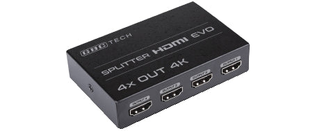GBC 14.2810.18 HDMI Splitter 1×4 – 4K@30Hz, HDCP 1.3 & Cascadable 5 Levels – view 3
