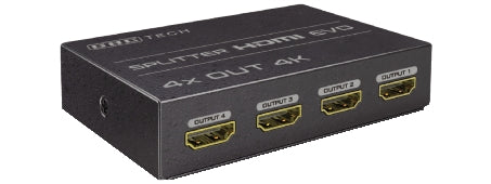 GBC 14.2810.18 HDMI Splitter 1×4 – 4K@30Hz, HDCP 1.3 & Cascadable 5 Levels – view 2