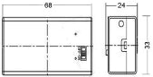 GBC 25.0100.50 Battery Holder 1× 9 V 6F22/6LR61 – ON-OFF Switch, ABS & 150 mm Leads – view 2