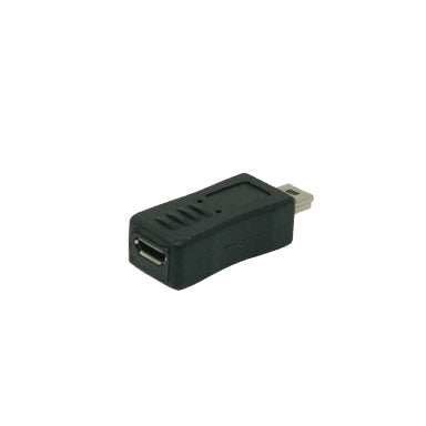 GBC 59.6603.10 USB 2.0 Adaptor – Micro Female to Mini Male, 480 Mbps & Nickel Contacts – view 2