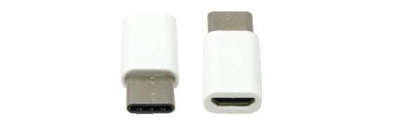 GBC 59.6615.45 USB 2.0 Adaptor – Micro Female to USB-C Male & Nickel Contacts – view 2