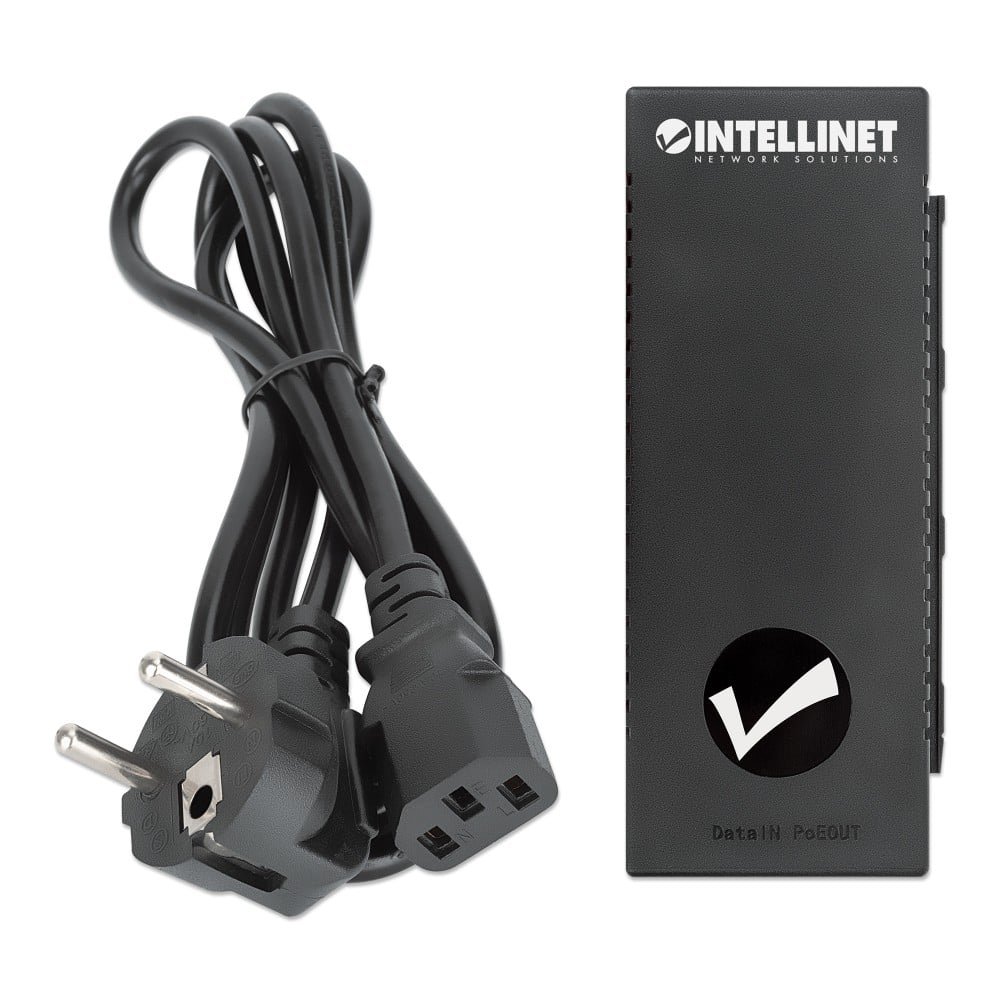 Intellinet 561235 PoE+ Injector — packaging