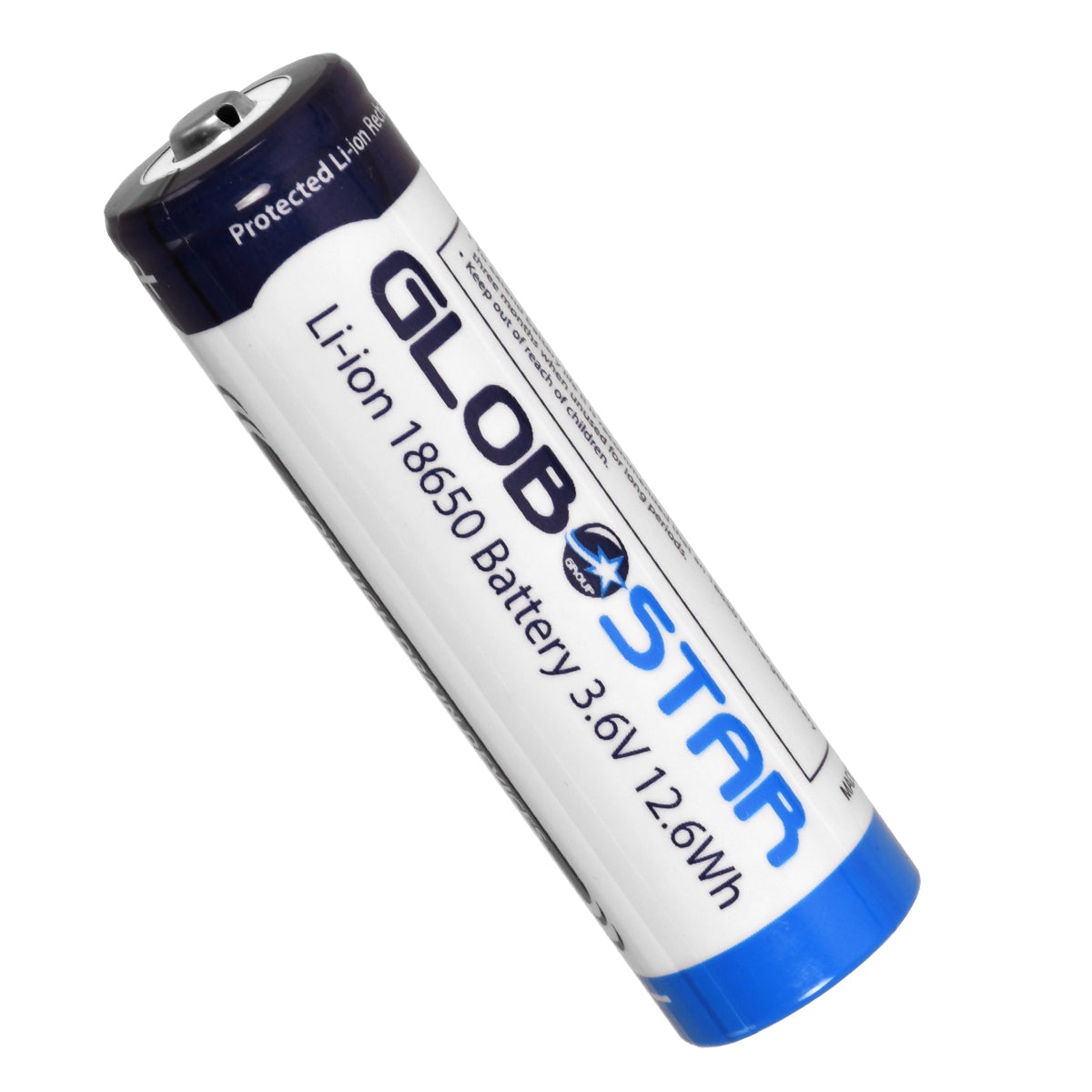 Rechargeable Li-ion Battery 18650 – 3600mAh, 3.6V & Overcharge Protection