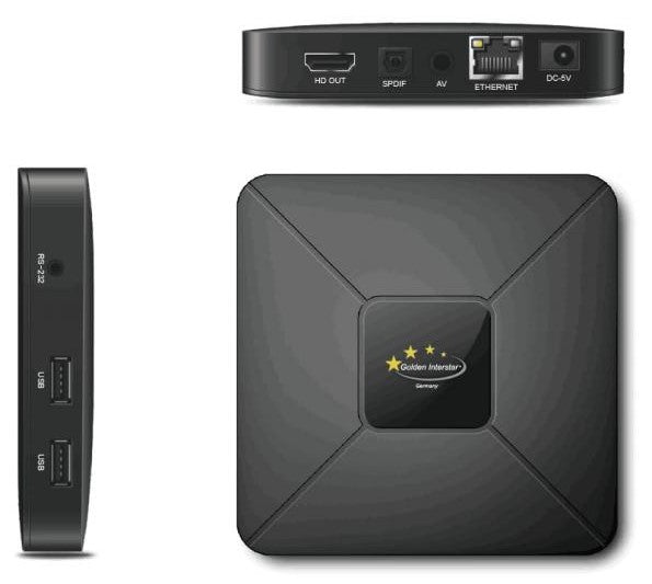 Golden Media IPTV Receiver — Packaging