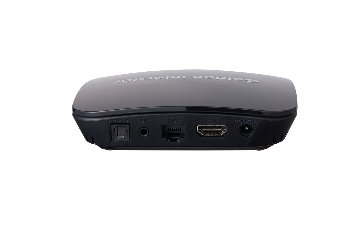 Golden Media Accessory — Side View