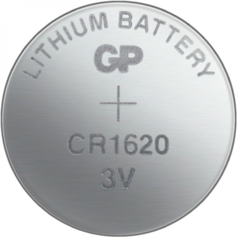 GP Batteries CR1620 Lithium Coin Cell – 3 V, 78 mAh, 16×2.0 mm & 5-Pack – view 2
