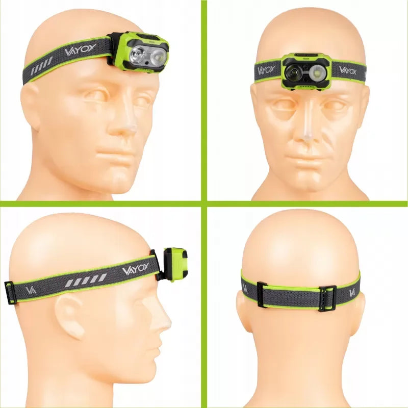 Headlamp 600lm IP44 TwinBeam Pro Series VA0361 VAYOX - view 5